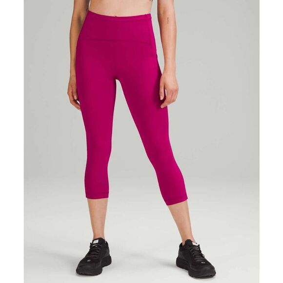 207-NWT Size 20 Lululemon Swift Speed High-Rise Crop 21" - Picture 1 of 5